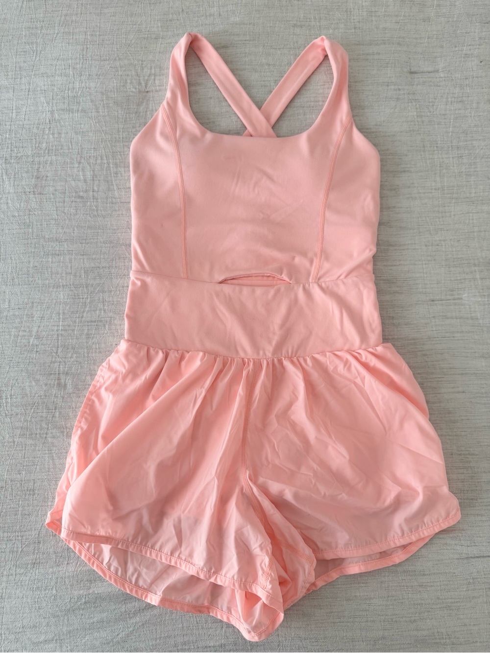 AS Revival Altard State Pink Athletic Peach Romper
